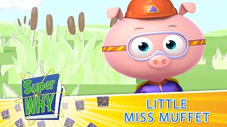 Super WHY  Game Little Miss Muffet DUCK [upl. by Melburn860]