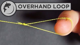 How To Tie an Overhand Loop Knot [upl. by Kauslick372]