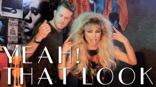 80s Rocker Hair Tutorial [upl. by Willy]