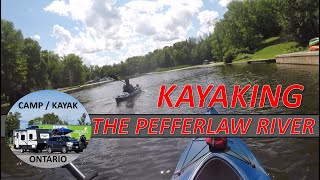 Kayaking The Pefferlaw River [upl. by French]