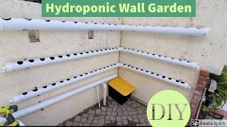 GARDEN DIY Hydroponic Vertical Garden [upl. by Olaf]