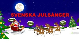 Svenska julsånger  Barnsånger  Christmas Songs in Swedish  Bjällerklang etc [upl. by Atla952]