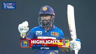 2nd T20I  Sri Lanka vs Zimbabwe  Highlights  16th January 2024 [upl. by Alpers]