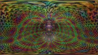 360 degree DMT experiment v1 EPILEPSY WARNING [upl. by Macrae]