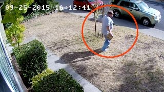 Homeowner takes Revenge on Amazon Package Thief in Viral Video [upl. by Muncey]