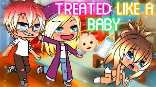 Treated Like A Baby  Gacha Life Mini Movie  GLMM   Farveay [upl. by Jean]