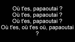 Stromae  Papaoutai Lyrics [upl. by Mallissa]