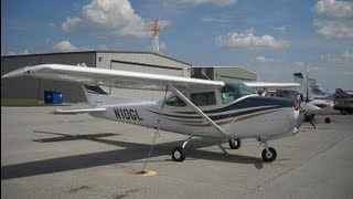 First Time Flying a Cessna 182 Skylane RG [upl. by Anirtap]