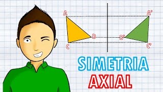 SIMETRIA AXIAL Super facil [upl. by Eissat]