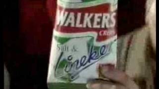 Walkers Crisps Gazza Advert [upl. by Lledor]