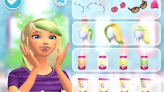 Barbie Dreamhouse Adventures Hair Style amp Dress Up Gameplay [upl. by Anoed]