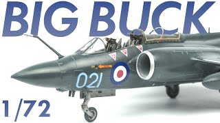 Its epic Airfix Blackburn Buccaneer S2C  172 Model kit Build [upl. by Enylorac724]