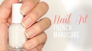 Tuto French Manucure simple  4 techniques [upl. by Mcintyre597]