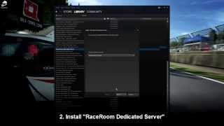 RaceRoom  Dedicated Server Tutorial [upl. by Abdu]