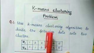 Kmeans Clustering Example  KTU Machine learning [upl. by Atterg]