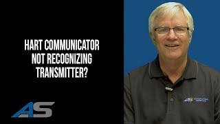 HART Communicator Not Recognizing Transmitter [upl. by Ainalem]