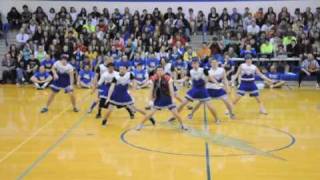 HILARIOUSLY AWESOME DANCE 3 by Carroll Senior Powderpuff Cheerleaders [upl. by Godard]