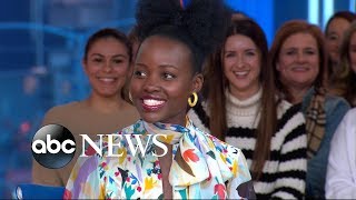 Us star Lupita Nyongo reveals how she terrified her own mom l GMA [upl. by Ttehc]