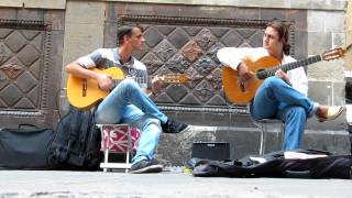 Flamenco Guitar Barcelona street music HD [upl. by Fraya549]