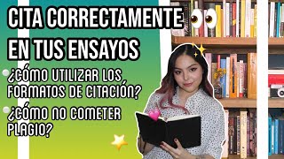 ¿CÓMO UTILIZAR CITAS EN ENSAYOS  LA SECTA DE LOS LIBROS [upl. by Hueston]