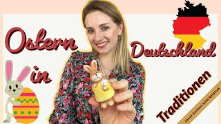 Ostern in Deutschland Traditionen  Easter in Germany Learn German with Natalia [upl. by Nalloh]