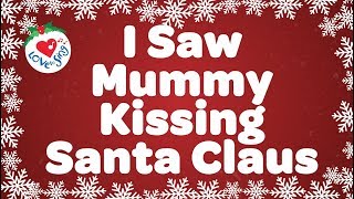 I Saw Mommy Kissing Santa Claus with Lyrics  Popular Christmas Songs [upl. by Ericksen181]