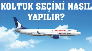 Anadolu Jet Koltuk Seçimi Nasıl Yapılır [upl. by Amre]