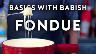 Cheese Fondue  Basics with Babish [upl. by Kisung793]