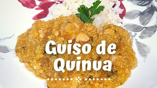 GUISO DE QUINUA  Un almuerzo muy nutritivo 💪 [upl. by Ajay]