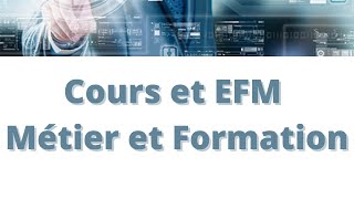 Cours et Efm Métier et Formation 1 Darija OFPPT ISTA التكوين المهني [upl. by Gibrian263]