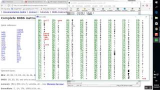 Căn bản Assembly  emu8086 [upl. by Leslee]