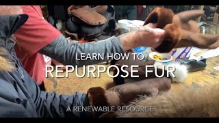 RePurpose Old Fur Coats [upl. by Ruphina]