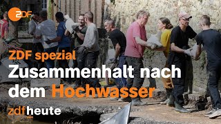 Hochwasser in Deutschland das Aufräumen nach der Flut beginnt I ZDF spezial [upl. by Woodring]