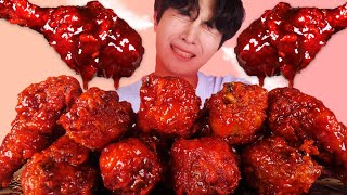 ENG SUBOMG Extreme Spicy Fire Chicken Eating Mukbang🔥Korean ASMR 후니 Hoony Eatingsound Realsound [upl. by Wappes]