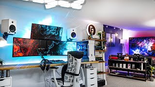 My 2021 ULTIMATE Gaming Setup amp YouTube Studio Tour [upl. by Vatsug96]