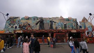 Geisterbahn Eckl  Münchner Frühlingsfest  POV  2022 [upl. by Suzan]