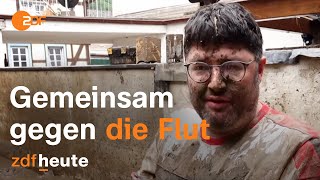 Die HochwasserKatastrophe – Im Dauereinsatz gegen die Flut  ZDFreportage [upl. by Nalahs]