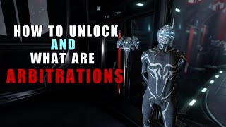 How to Unlock amp what are Arbitrations Warframe [upl. by Kenway]