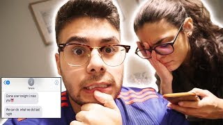 CHEATING PRANK ON GIRLFRIEND SHE CRIES [upl. by Acirretahs180]