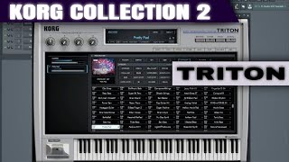 KORG TRITON VST  KORG COLLECTION  FINALLY RELEASED [upl. by Anwahsat]