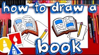 How To Draw A Book And Pencil 📖 ✏️ [upl. by Krusche500]