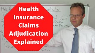 Health Insurance Claims Adjudication [upl. by Ennylhsa537]