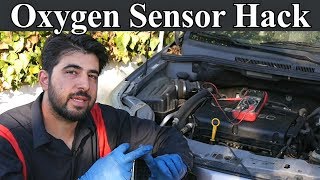 CHEVROLET CRUZE DOWNSTREAM OXYGEN SENSOR REPLACEMENT LOCATION OXYGEN SENSOR 2 REPLACEMENT [upl. by Legna576]