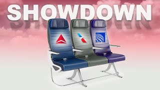 UNITED vs DELTA vs AMERICAN Economy Class  Which Airline Is Best In 2021 [upl. by Ecnerrat]