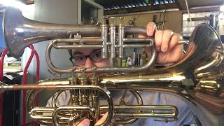 Mellophone vs Flugelhorn [upl. by Nettirb]