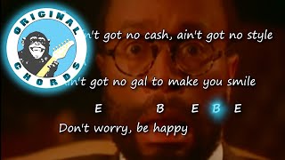 Bobby McFerrin  Dont Worry Be Happy  Chords amp Lyrics [upl. by Andre]