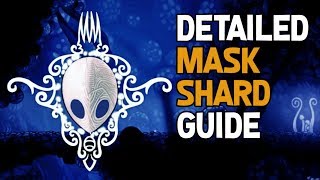 Hollow Knight All Mask Shards Locations Guide [upl. by Namlaz]