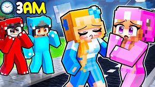 Crystal is SLEEPWALKING At 3AM In Minecraft [upl. by Diella]