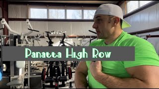 Panatta High Row [upl. by Eah205]