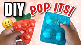 DIY POP ITS  super easy FIDGETS [upl. by Felty173]